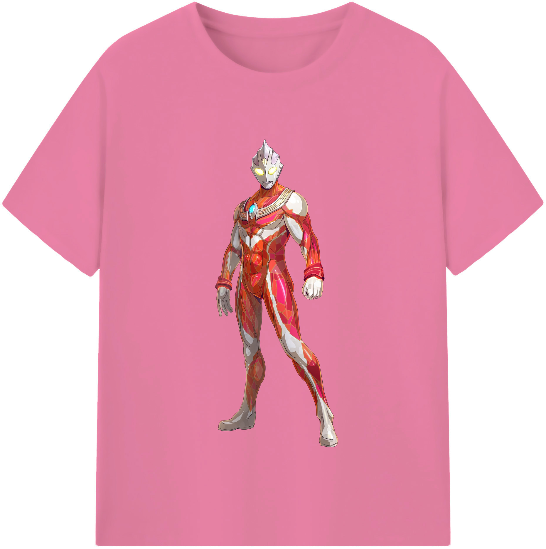 （画像用） ウルトラマン Ultraman 綿100％半袖Tシャツ（フロントプリント）